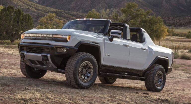 2026 GMC Hummer EV Dimensions